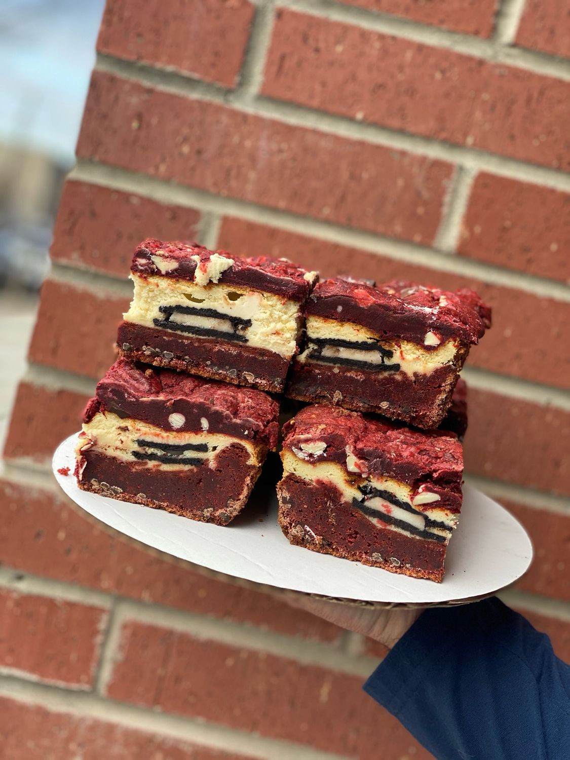 Cheesecake Cookie Dough Brownie Bars