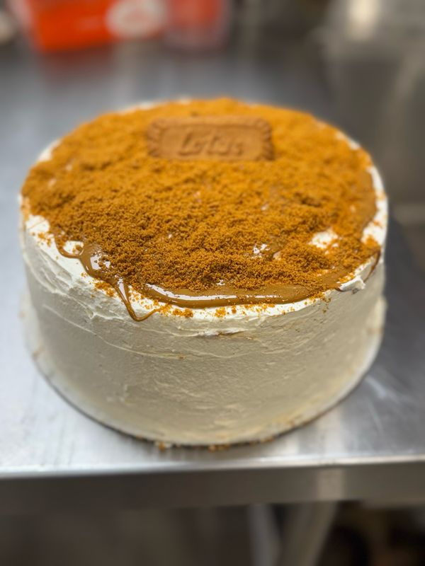 Bischoffs Cookie Butter Cake