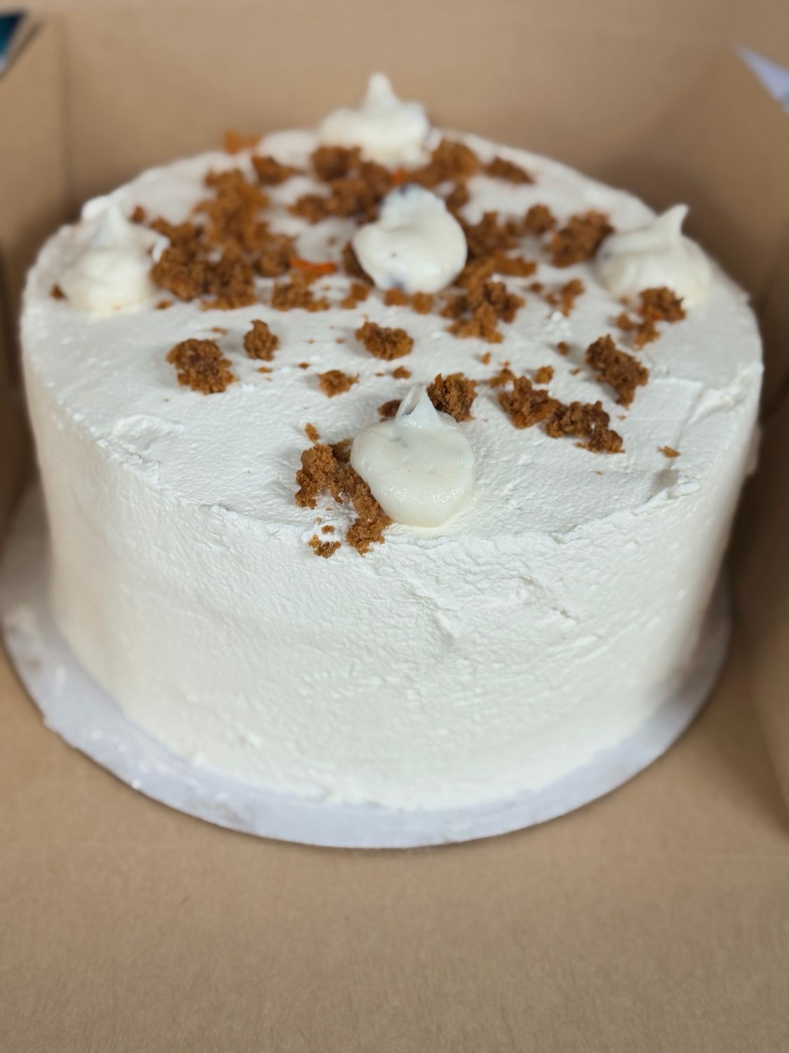 Carrot Cannoli Cake
