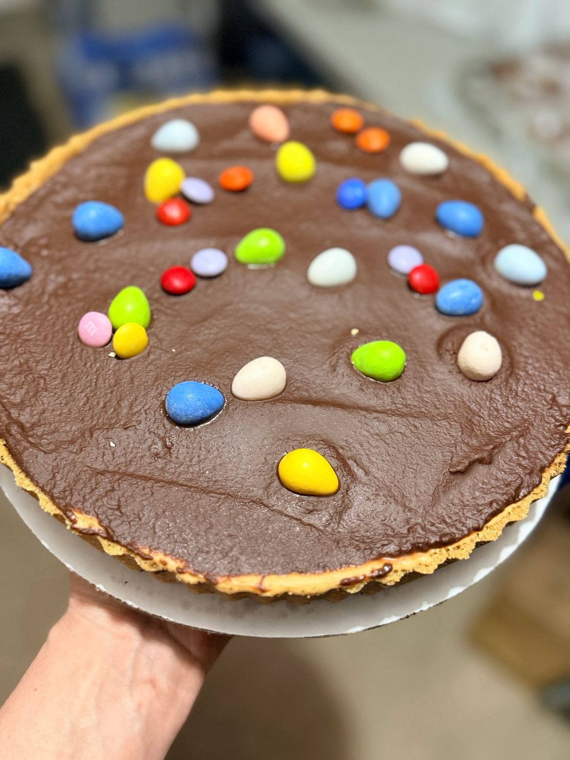 Nutella Peanut Butter Pie