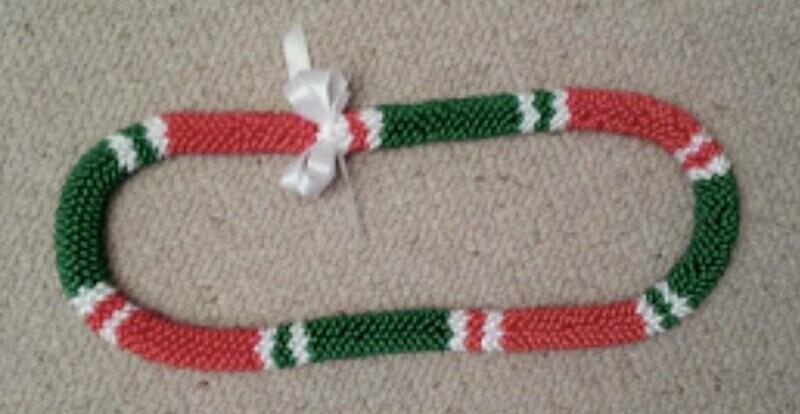 Christmas Pikake Lei