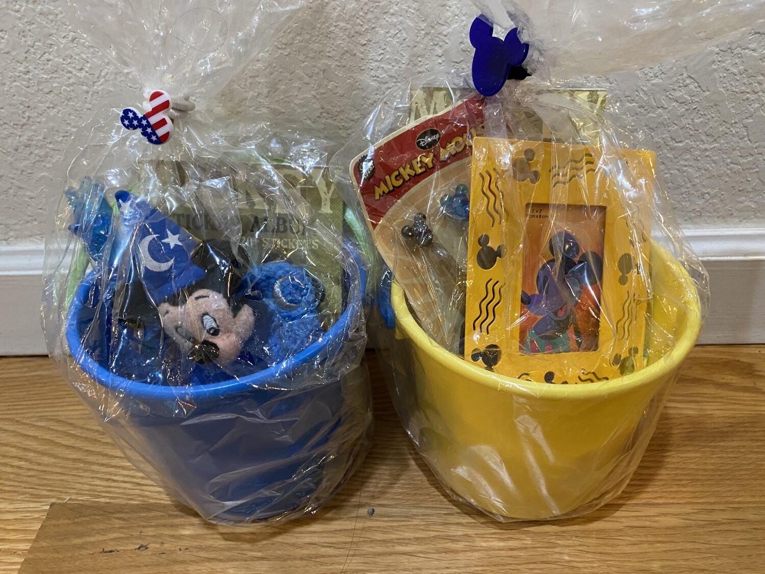 Disney store Mickey Mouse gift basket