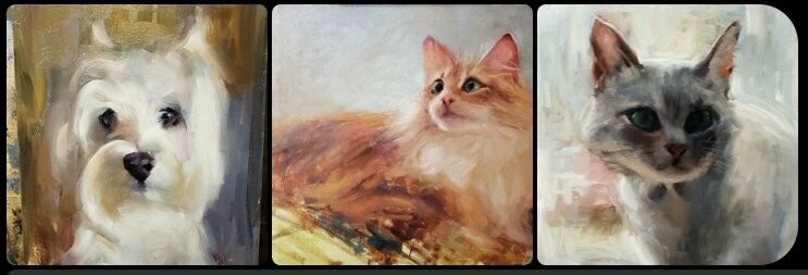 Custom Oil Paintings by Kai Lun Qu