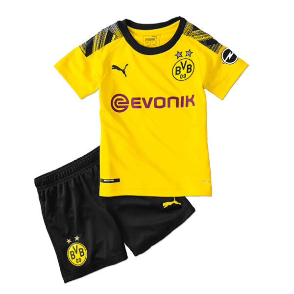 Puma Borussia Dortmund Official Home Soccer Jersey Kids Kit 19/20