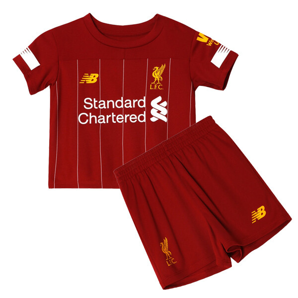 New Balance Liverpool Official Home Soccer Jersey Kids Kit 19/20