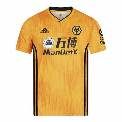 Official Adidas Wolverhampton Wolves Wanderers Home Jersey Shirt 19/20