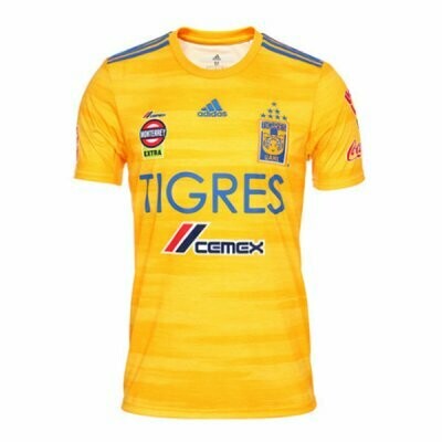 Adidas Tigres UANL Official Home Jersey Shirt 19/20 (7 Star edition)