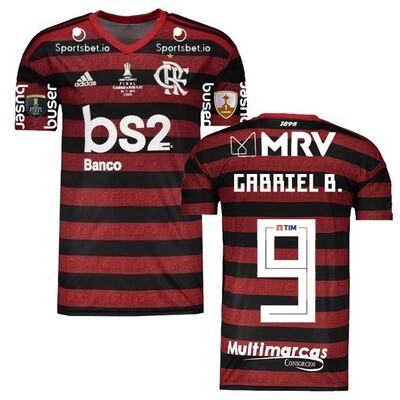 Adidas Gabigol Flamengo Copa Libertadores Final 
Jersey Shirt 19/20