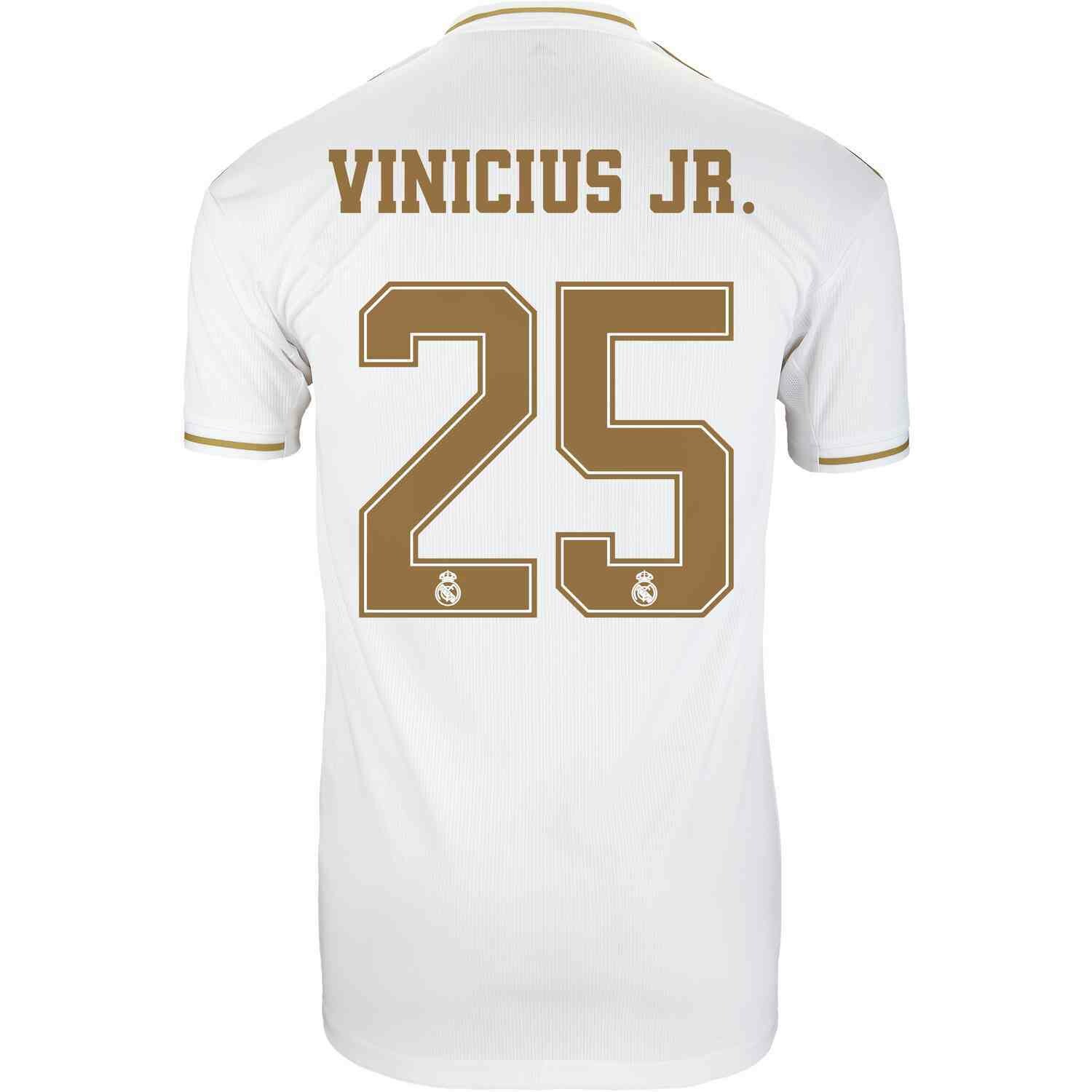 Adidas Real Madrid Vinicius Jr. Jersey 19/20