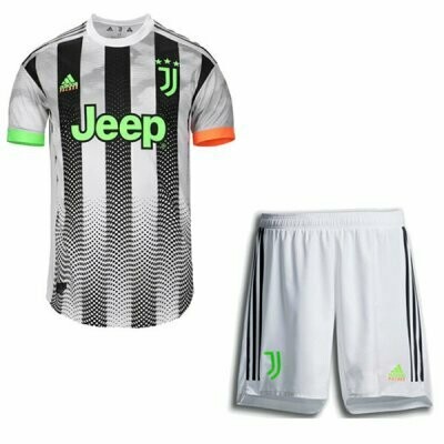 19-20 Juventus Palace Fourth Soccer Jersey Kit (Shirt+Short)