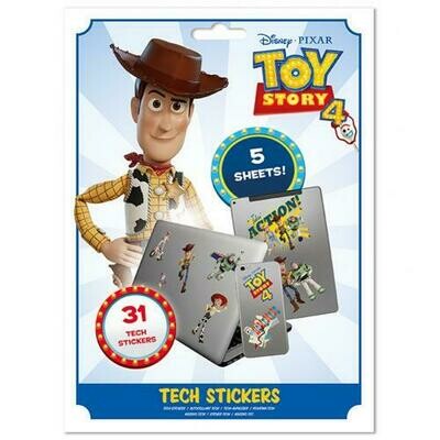 Toy Story 4 Tech Stickers