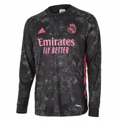 Real Madrid Third Long Sleeve Soccer Jersey 20-21