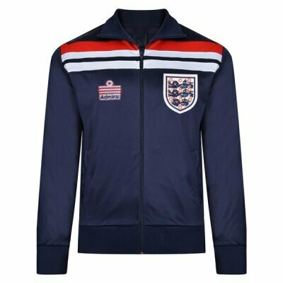 1982 England Away Navy Retro Jacket