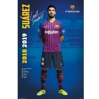 FC Barcelona Poster Suarez 30