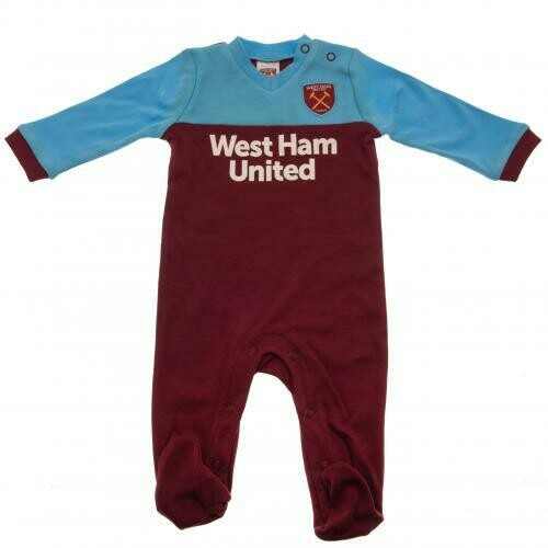 West Ham United FC Sleepsuit 12/18 mths ST