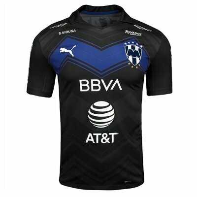 Monterrey Third Black Soccer Jersey Shirt 20-21