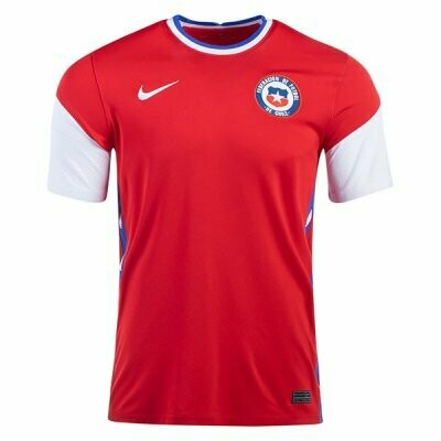2020 Chile Home Red Soccer Jersey Shirt