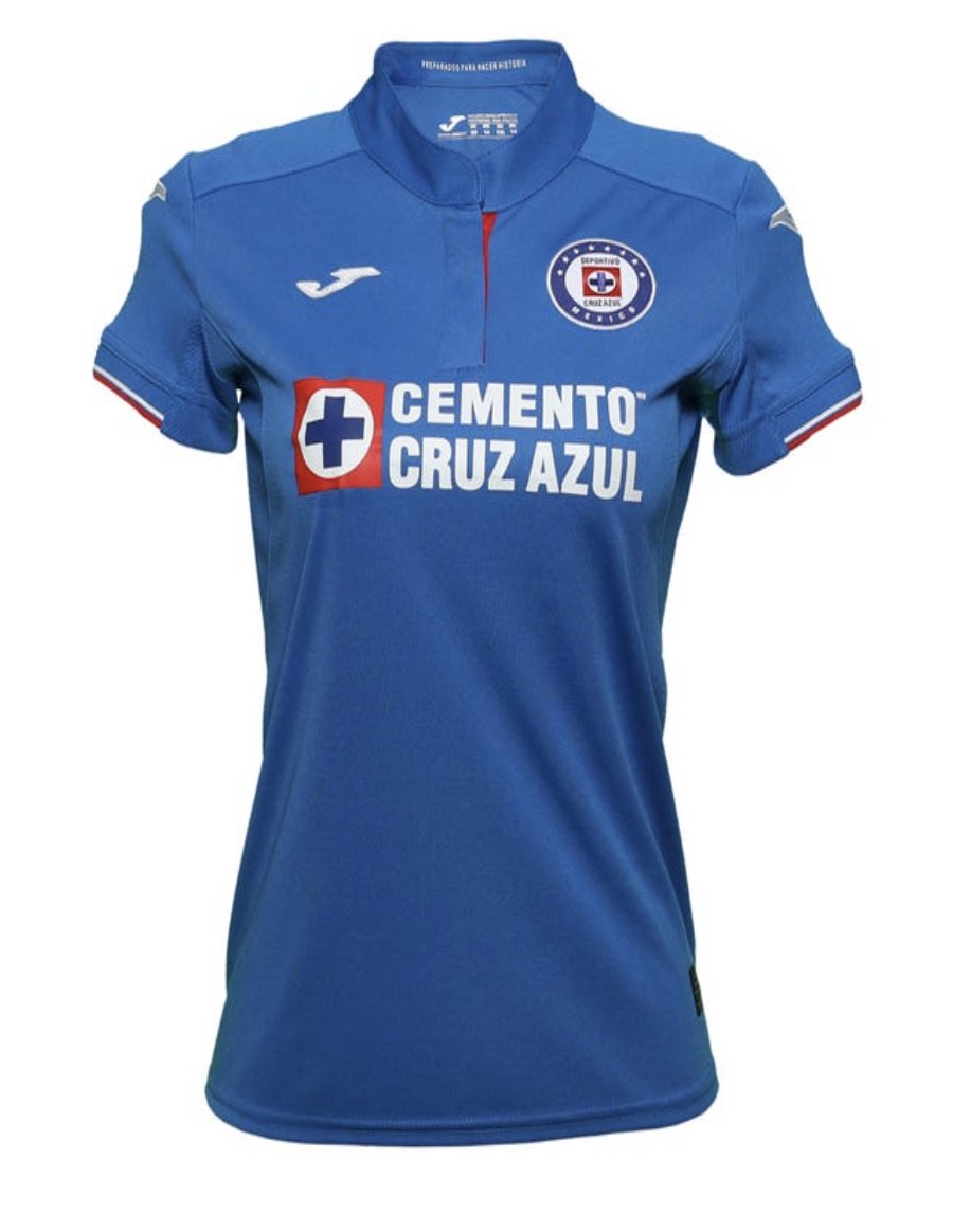 Joma Cruz Azul Official Home Women's Jersey 19/20 (Authentic)