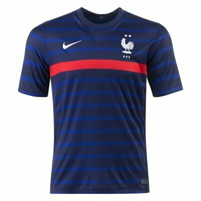 2020 France Home Navy Soccer Jersey Shirt