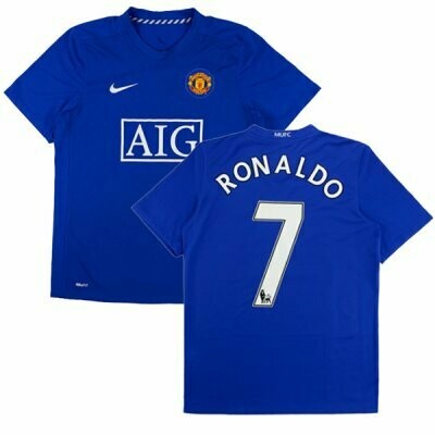 Manchester United Third RONALDO #7 Premier League Shirt 1 2008-2009