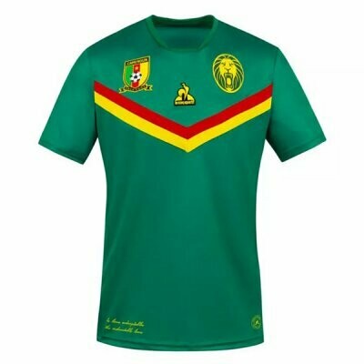 2021 Cameroon Home Green Jersey