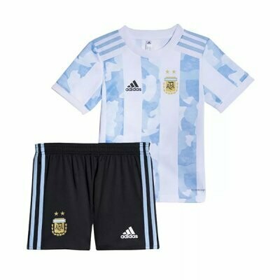 2021 Argentina Home Jersey Kids Kit