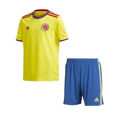 2021 Colombia Home Jersey Kids Kit