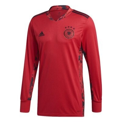 Germany Long Sleeve Red Goalkeeper Soccer Jersey 2020