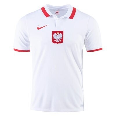 20-21 Poland Home White Soccer Jersey Shirt