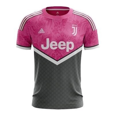 20-21 Juventus Concept Jersey Pink