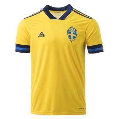 2020 Sweden Home Soccer Jersey Shirt