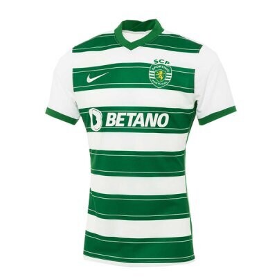 Sporting Lisbon Home Soccer Jersey Shirt 21-22