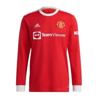 Manchester United Home Long Sleeve Jersey 21/22