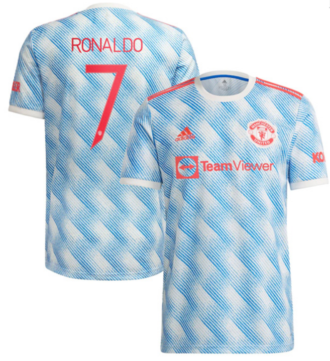 Manchester United Away Cup Print RONALDO #7