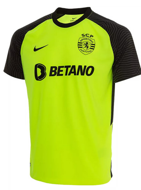 Sporting Lisbon Away Soccer Jersey Shirt 21-22