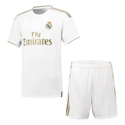 Adidas Official Real Madrid 19/20 Adult Jersey Kit (Shirt+Short)
