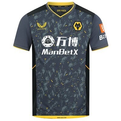 Wolverhampton Wanderers Wolves Away Jersey Shirt 21/22