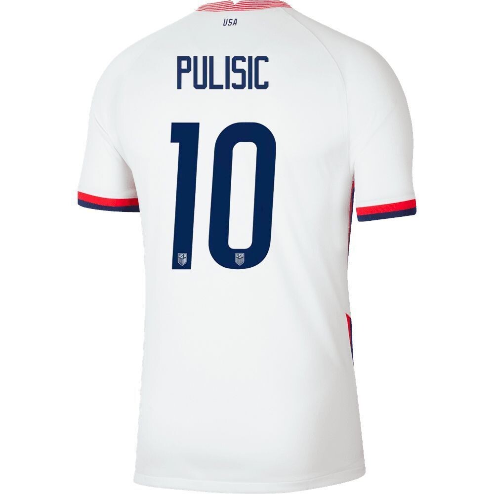 Nike United States Pulisic 10 Home Jersey 2020