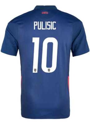Nike United States Pulisic 10 Away Jersey 2020