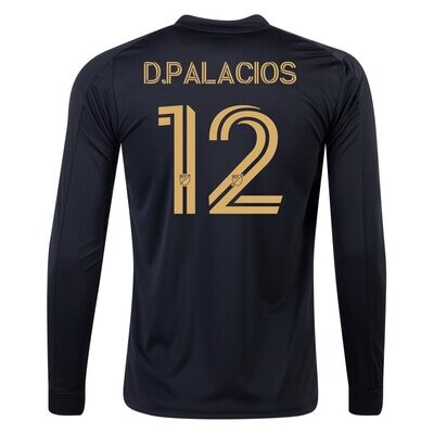 Diego Palacios LAFC Long Sleeve Home Jersey 2021