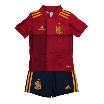2020 Spain Home Jersey Kids Kit