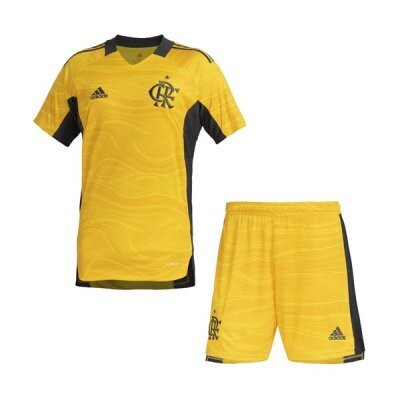 21-22
Flamengo
Yellow Goalkeeper Jersey Kids Kit