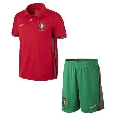 2020 Portugal Home Jersey Kids Kit