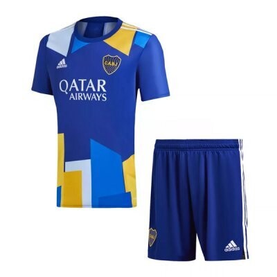 21-22 Boca Juniors Third Jersey Kids Kit