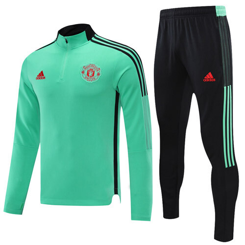 Manchester United Green  Tracksuit 21-22