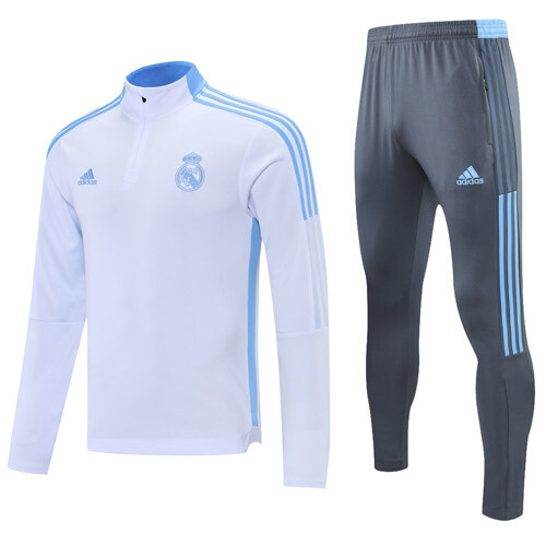 Real Madrid White Tracksuit	21-22