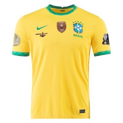 Nike Brazil Home Copa 2021  Final's Jersey