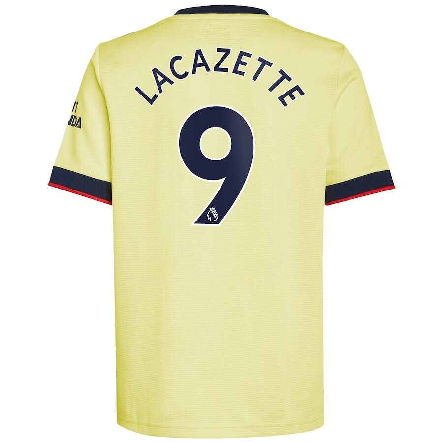 Arsenal Away Lacazette 9 Jersey 21/22