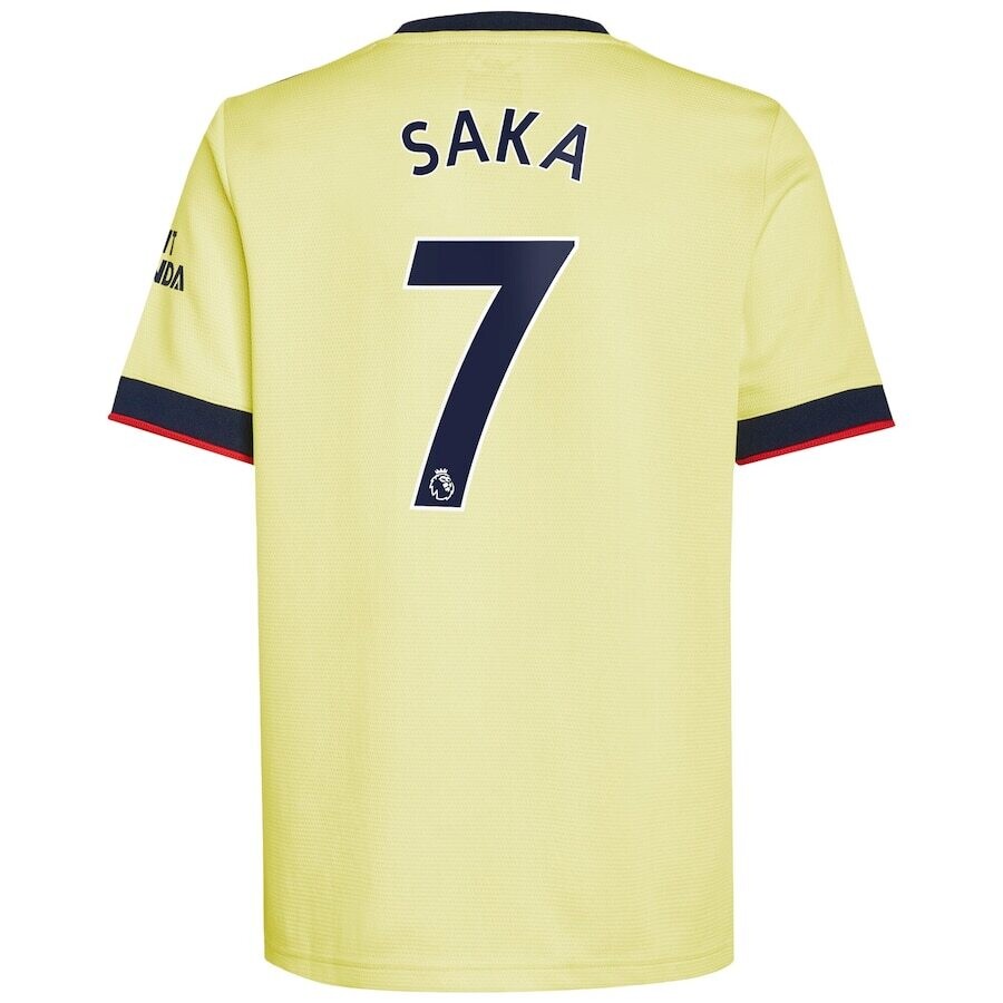 Arsenal Away Saka 7 Jersey 21/22
