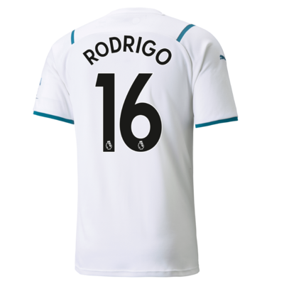 Manchester City Rodrigo 16  Away Jersey  21/22